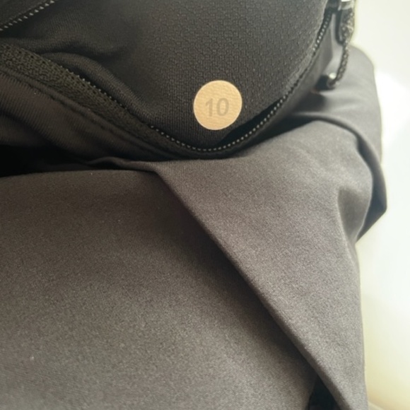 Lululemon Black Run Pace Setter Skirt Skort - Picture 7 of 7